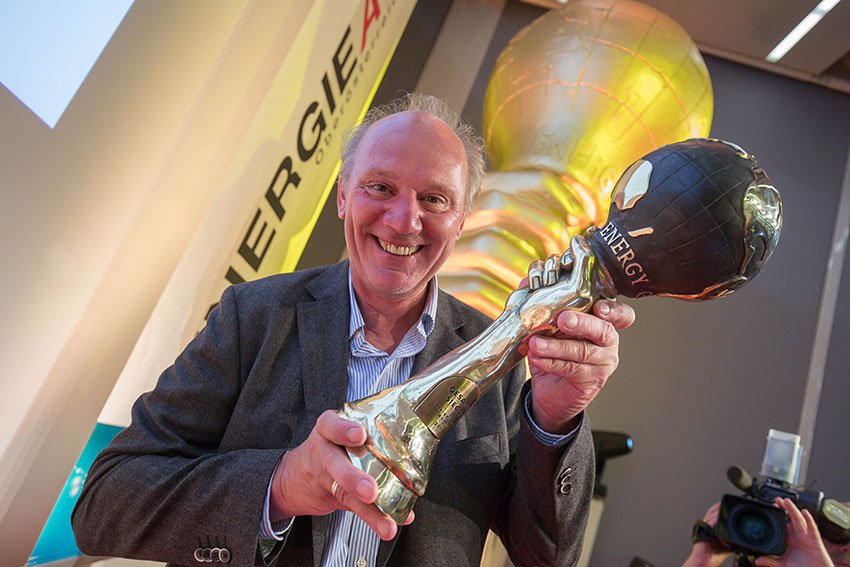 Josef Zotter gewinnt Energy Globe Austria 2018 Award