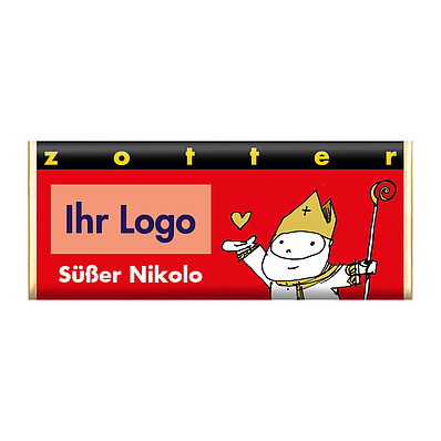Süßer Nikolo Motiv Querformat