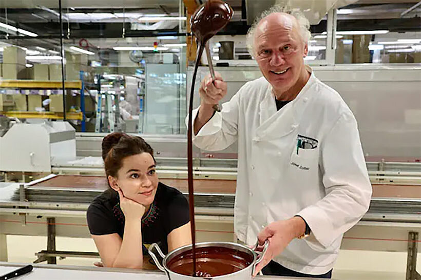 Im März 2026 übernimmt Julia die Geschäftsführerposition von Papa Sepp Zotter (Photo credit: Christian Jauschowetz)