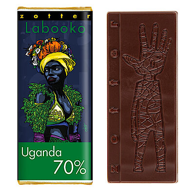 70% Uganda • Dunkle Schoko • VEGAN