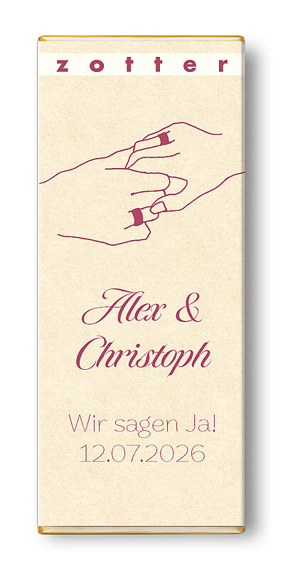 Hochzeitsmotiv 3 • Hochformat