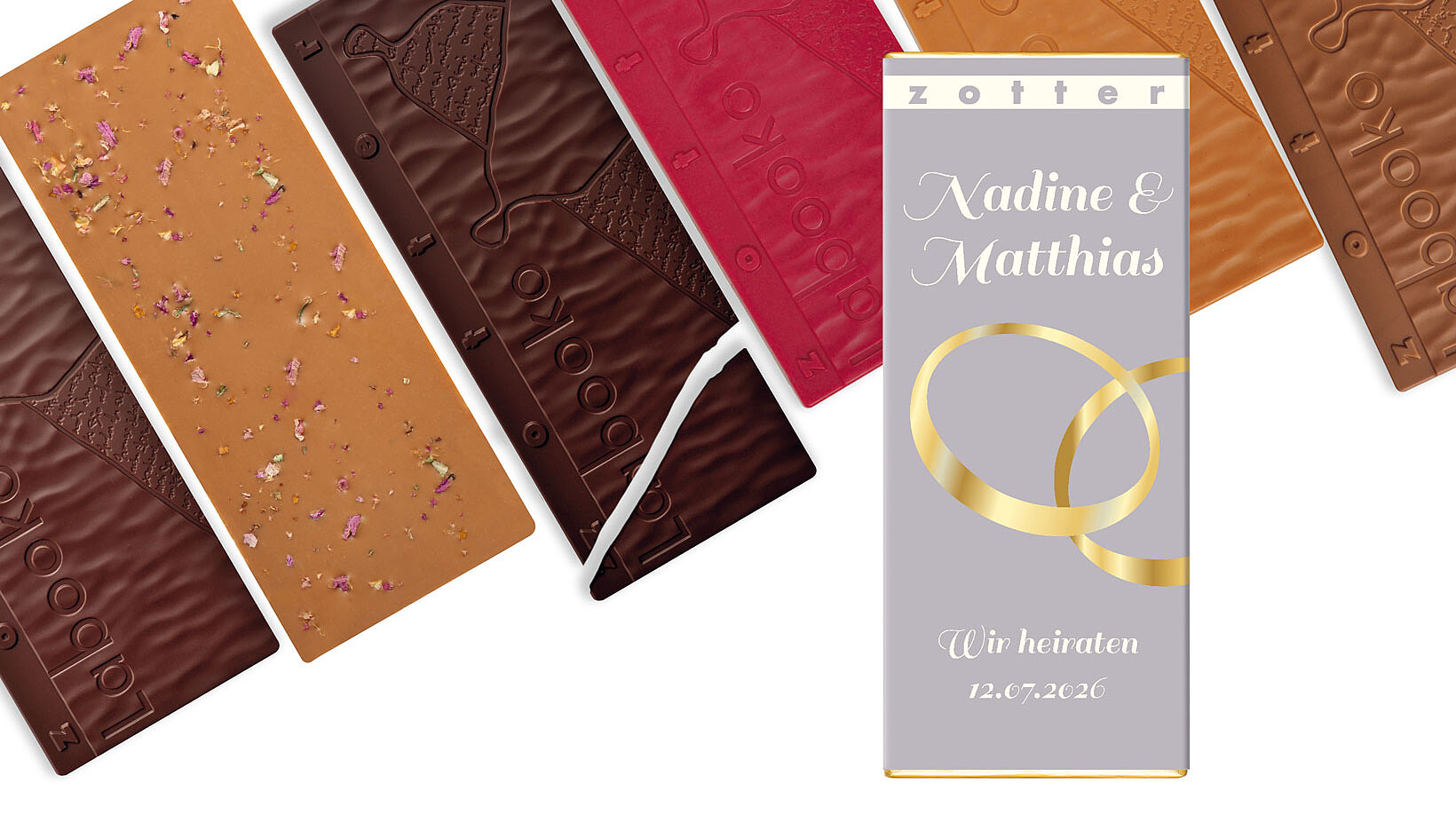 Labooko Single Hochzeitsschokolade