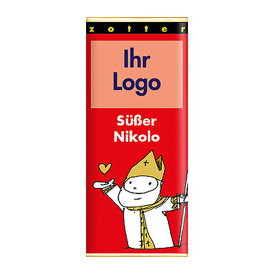 Süßer Nikolo Motiv Hochformat