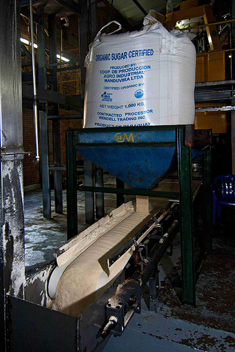 Zuckerverarbeitung in Manduvirá