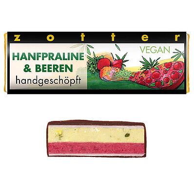 Hanfpraline & Beeren