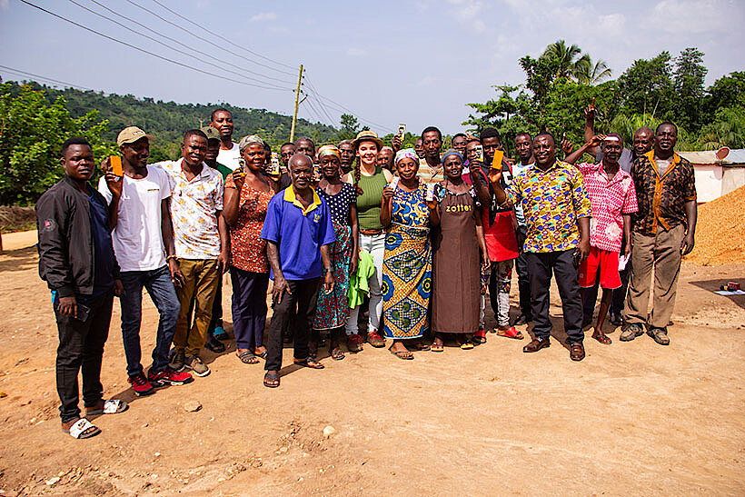 Kakaoreise mit Julia Zotter nach Westafrika (1)