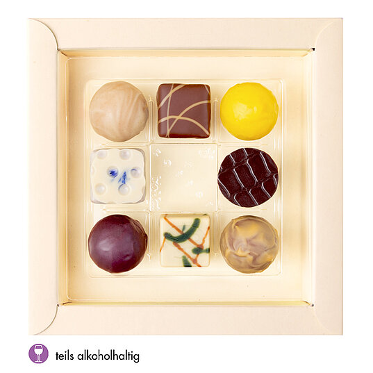Pralinen-Mix 5 WEIHNACHTEN, teils alkoholhaltig