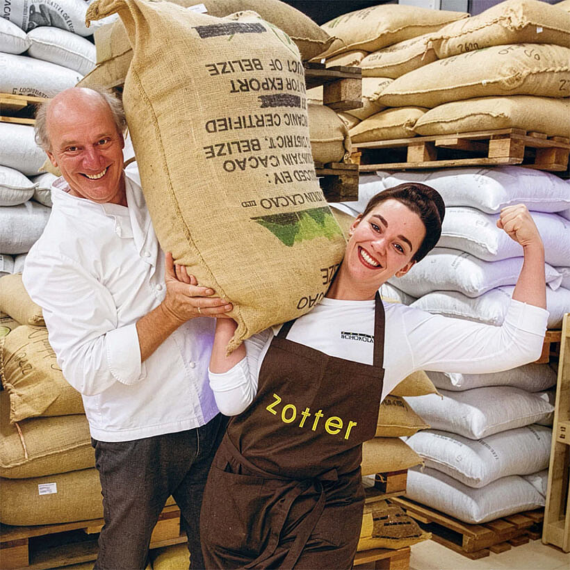 Mehr Freude als Last der Verantwortung: Julia Zotter übernimmt von Josef Zotter.