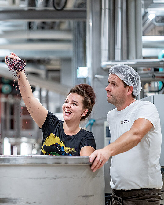 Beim Entwickeln neuer Sorten