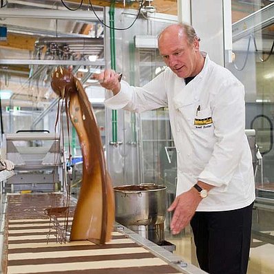 Josef Zotter, hand-scooped chocolate (horizontal)