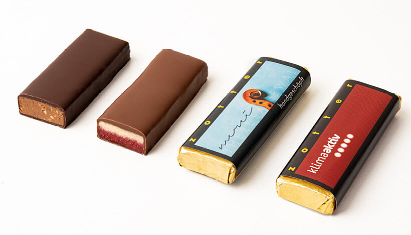 Hand-scooped Chocolate Minis, your design