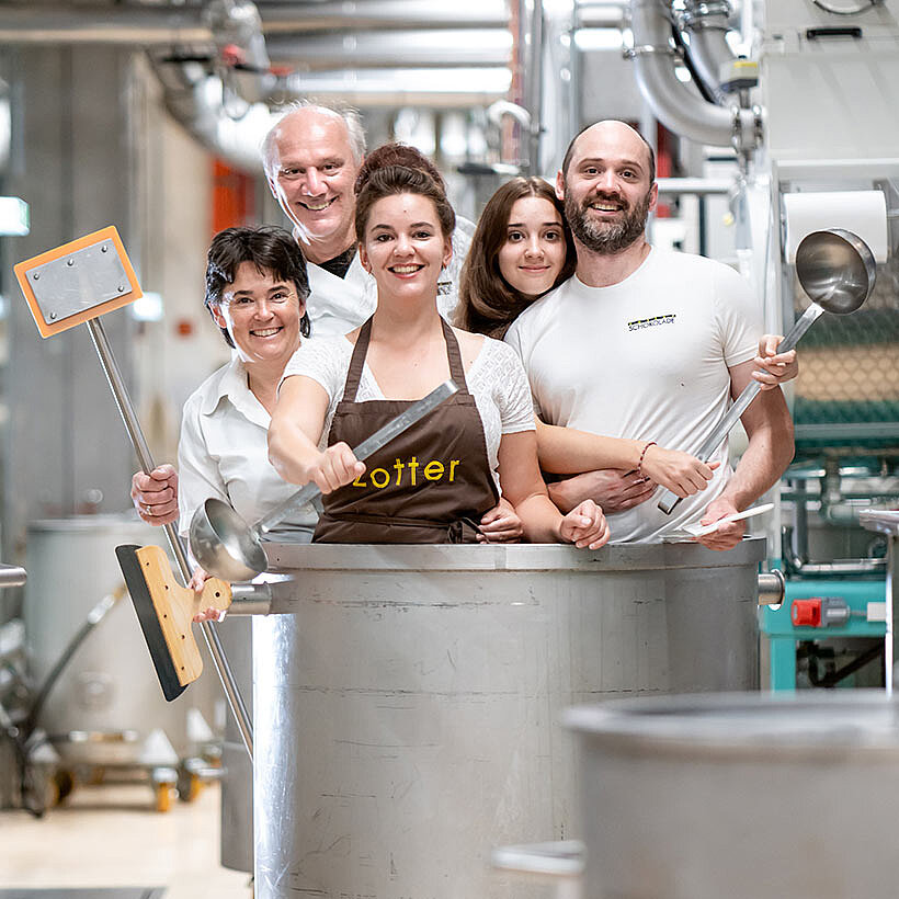In Familienhand: Ulrike, Josef, Julia, Valerie und Michael Zotter
