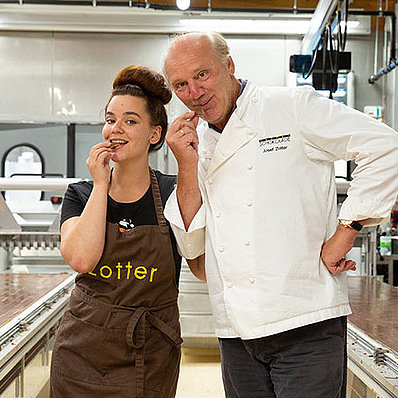 Julia + Josef Zotter, hand-scooped chocolate (horizontal)