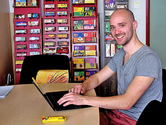 Michael verantwortet die IT-Abteilung