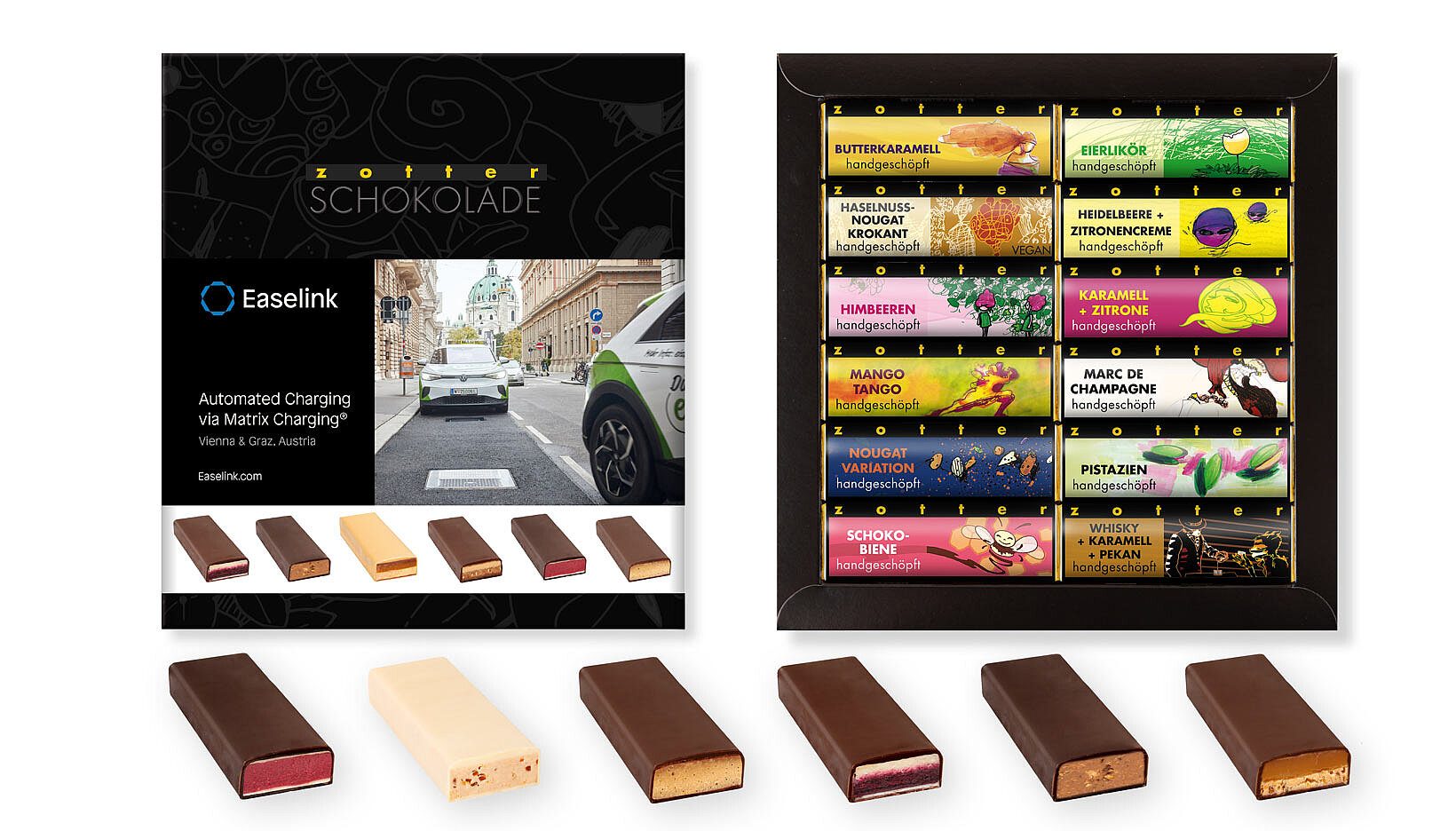 Geschenkset 12 Schoko-Minis Eigene Edition
