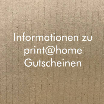 Info zu print@home Gutscheinen