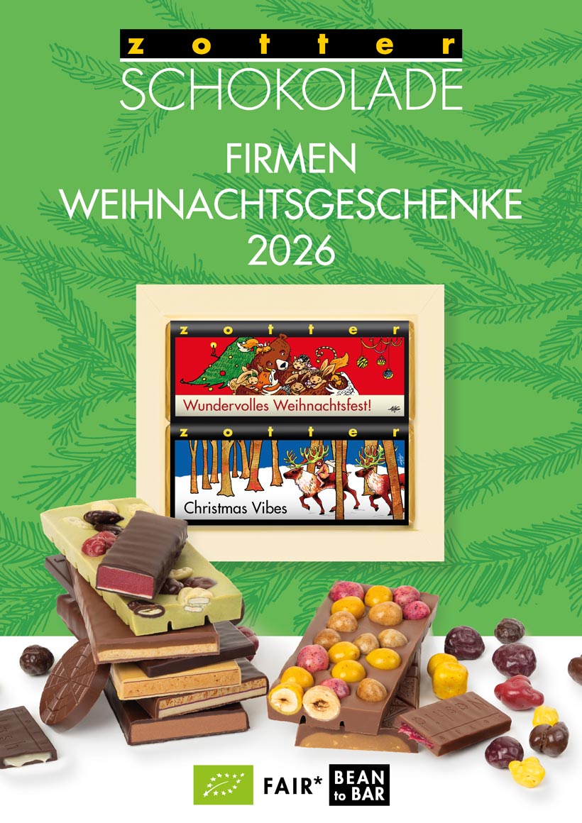 Zotter Weihnachtsgeschenkekatalog