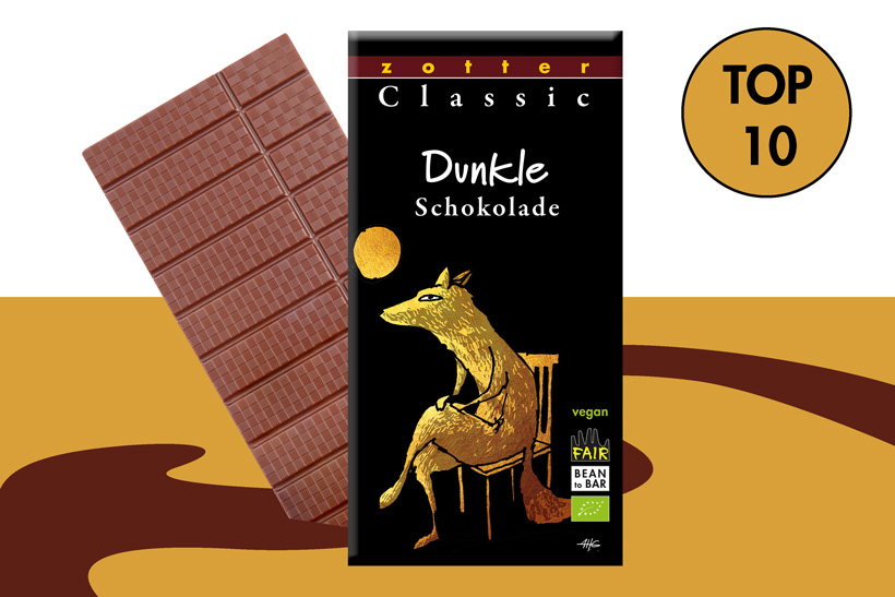 Classic Dunkle Schokolade in den TOP 10