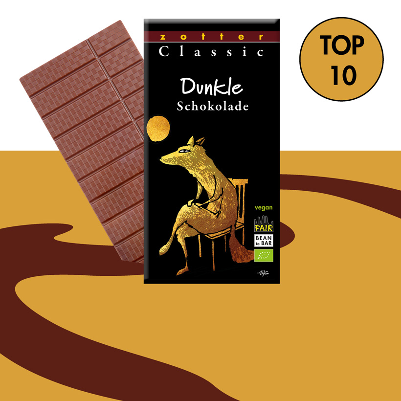 Classic Dunkle Schokolade in den Top 10