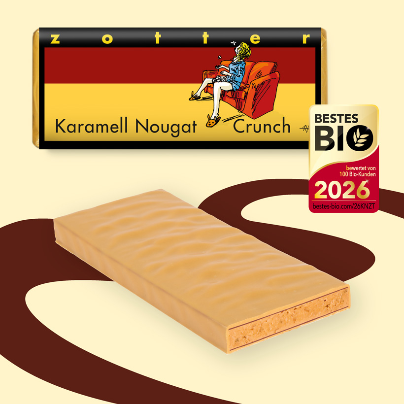 Karamell Nougat Crunch Bestes Bio Produkt 2026