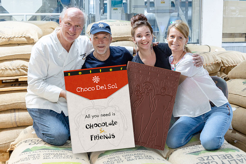 All you need is Chocolate & Friends - Zotter Schokolade und Choco Del Sol