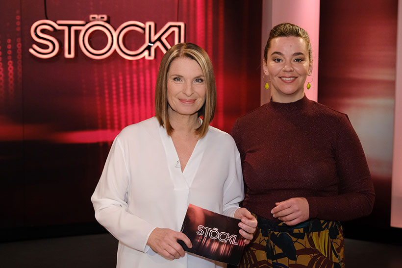 TV-Talk: Julia Zotter zu Gast bei Barbara Stöckl - photo credit: Günther Pichlkostner