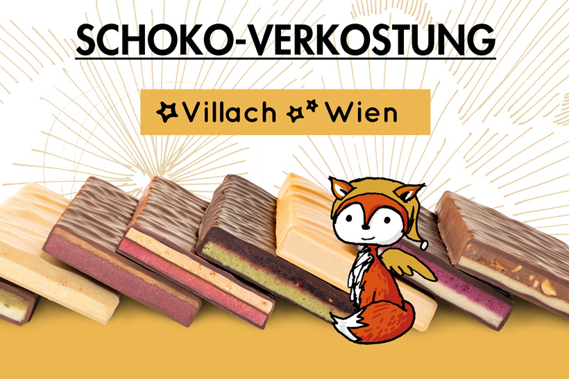 Schoko-Verkostungen in Villach & Wien
