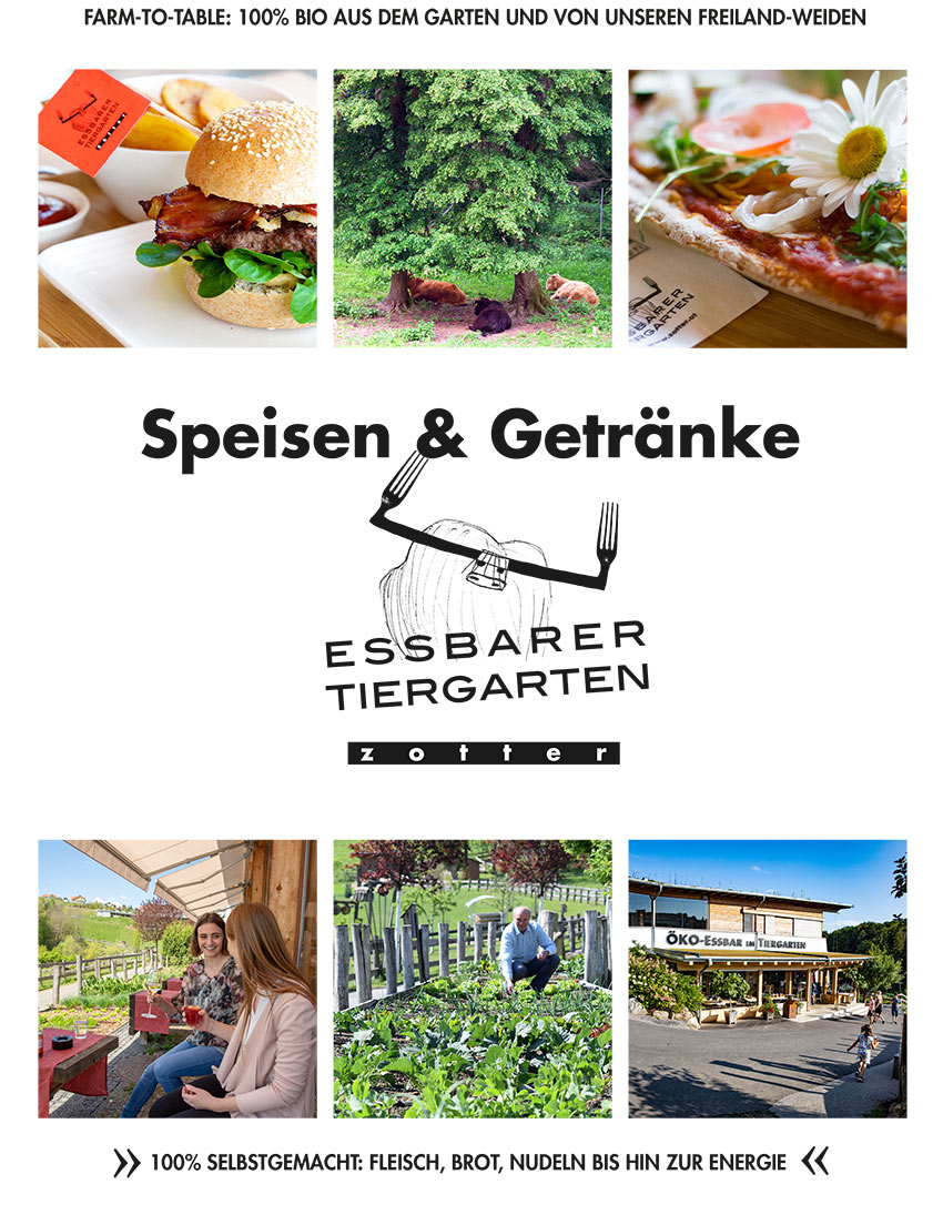 Speisekarte Öko-Essbar Restaurant Juni 2021
