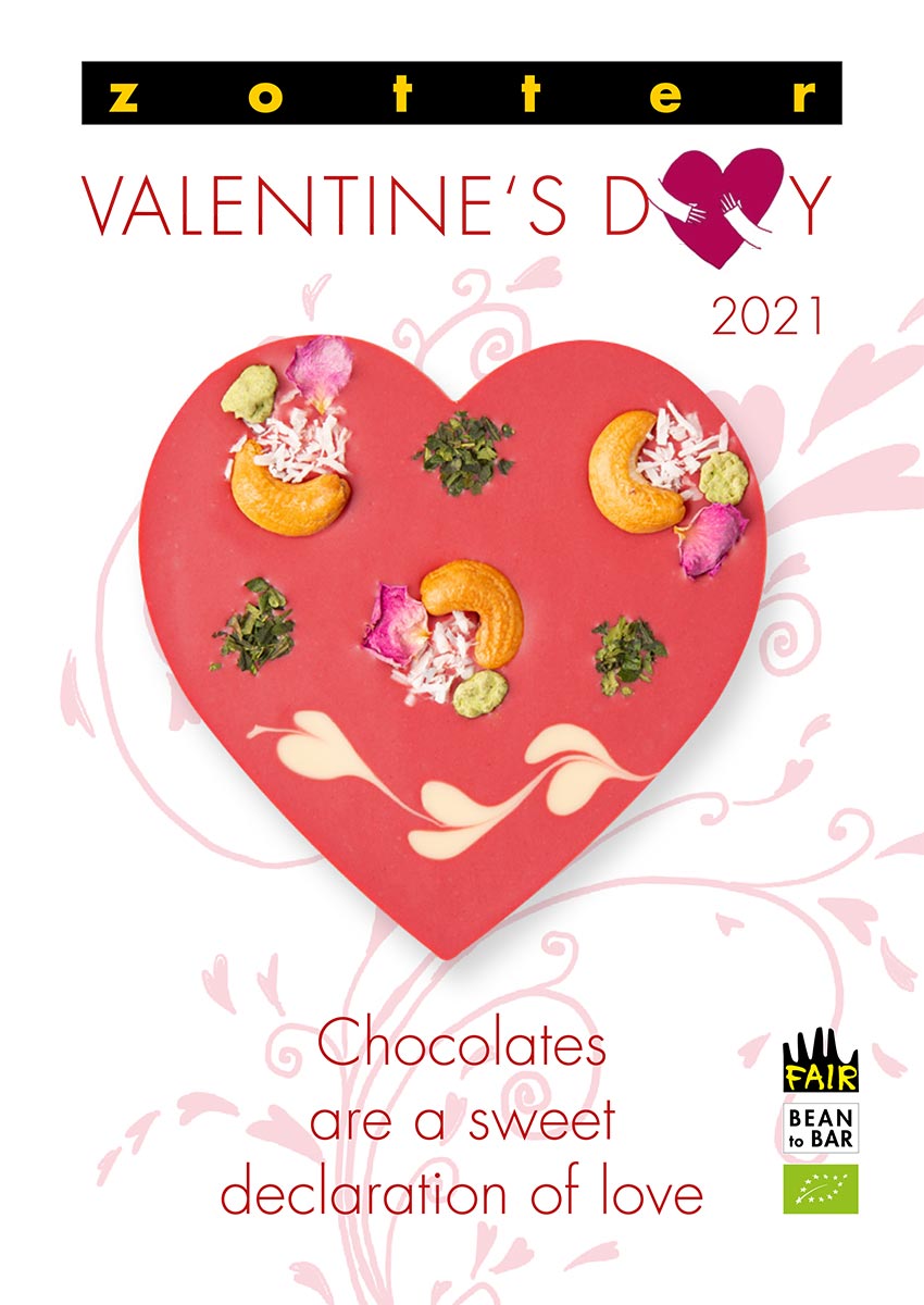 Zotter Valentine's Day catalogue 2021