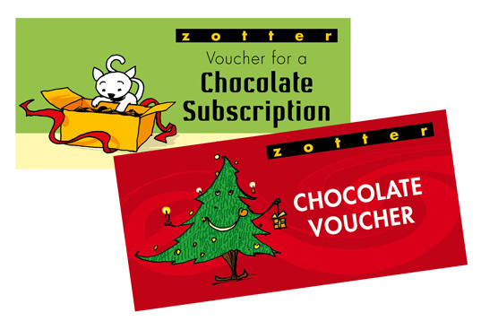 Vouchers for Christmas