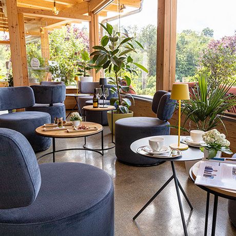 Zotter Café Lounge in der Öko-Essbar