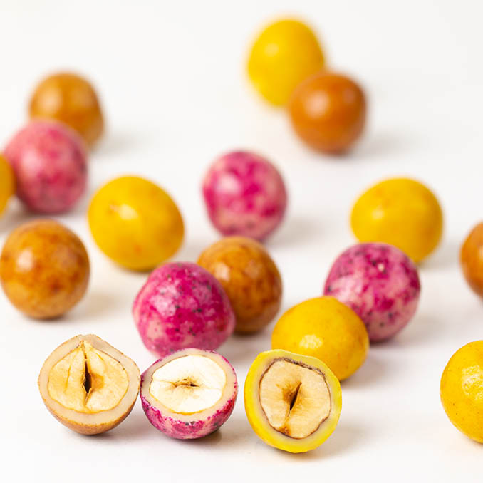 Colourful Hazelnuts