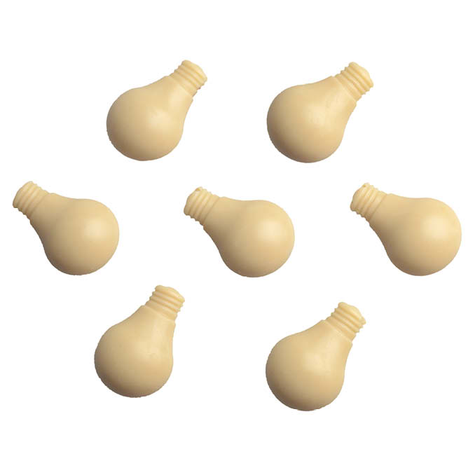 Light Bulbs White Choco