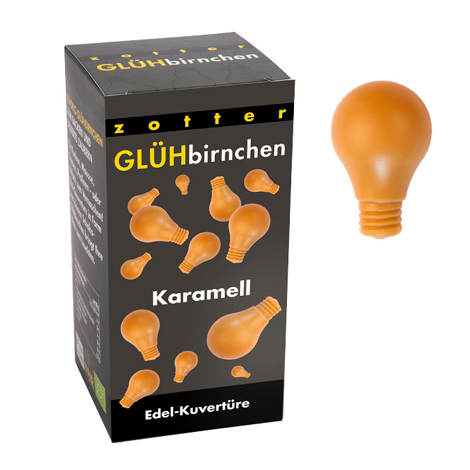 Glühbirnchen - Karamell