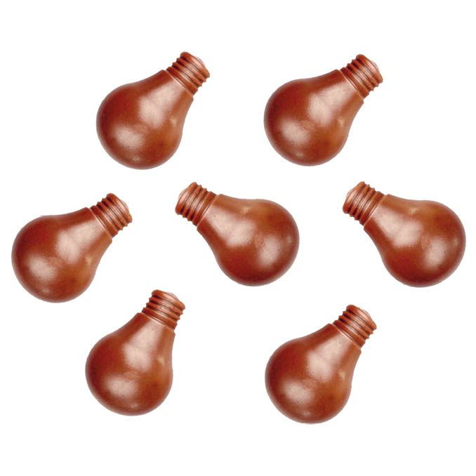 Glühbirnchen – 50% Dunkle Milchschokolade 1300g