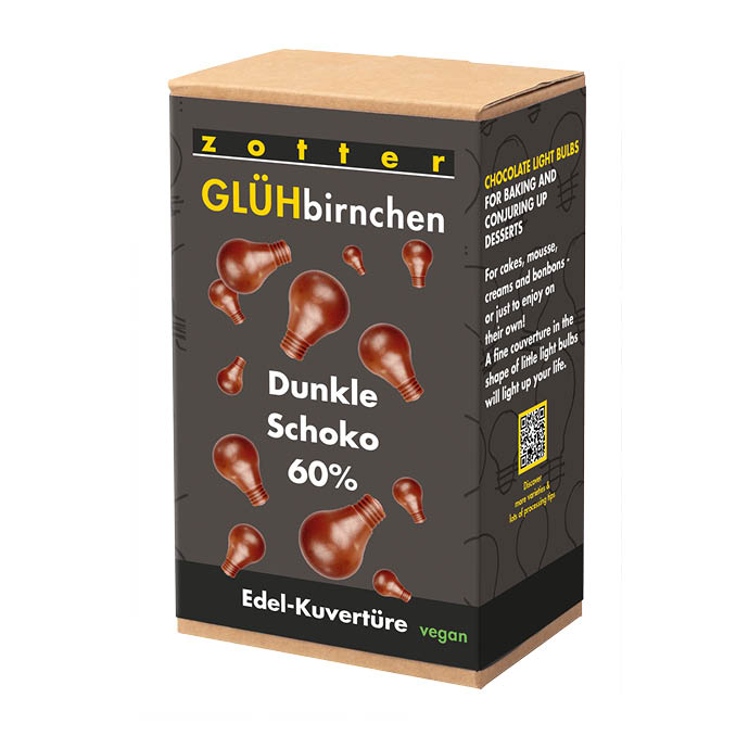 Light Bulbs - 60% Dark Choco (1000g)