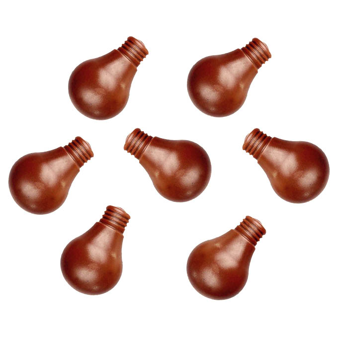 Light Bulbs - 60% Dark Choco (1000g)