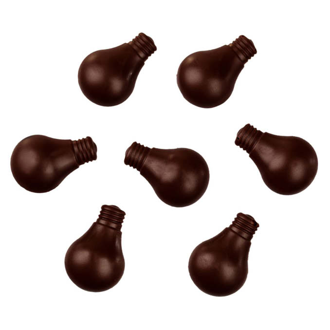 Glühbirnchen – Dunkle Schoko 80 %