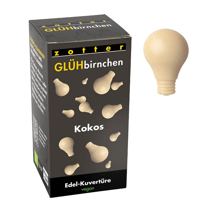 Glühbirnchen – Kokos
