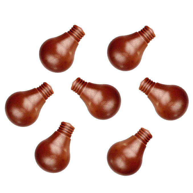 Light Bulbs - 60% Cacao + 40% Oat Drink, no sugar added (130g)
