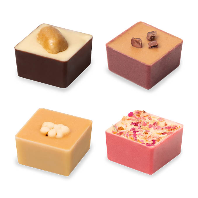 Nougat Cubes 8er