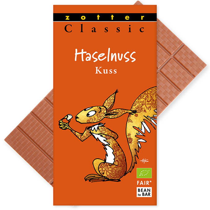 Haselnuss Kuss