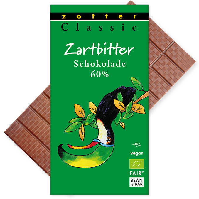 Zartbitter Schokolade 60%