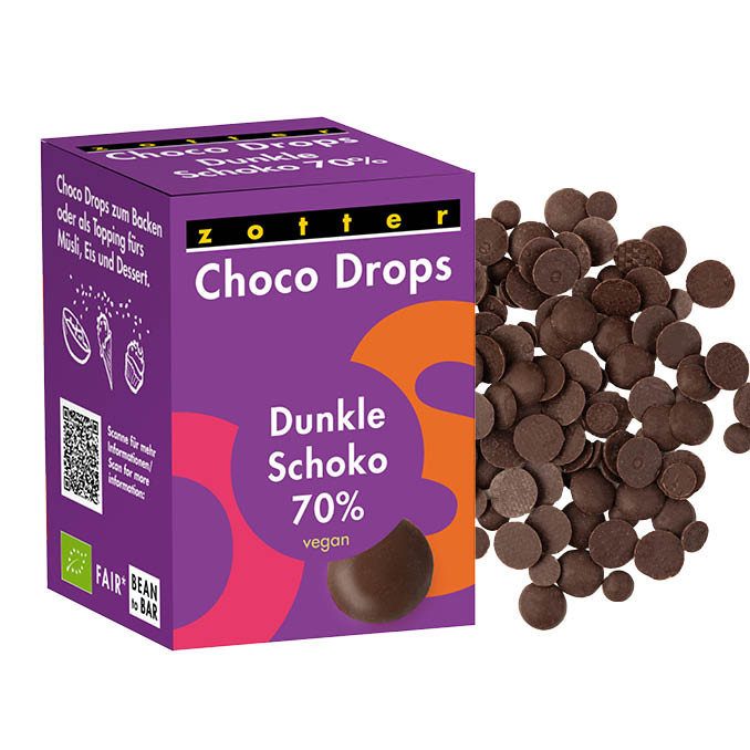 Choco Drops - Dark Choco 70% (100g)