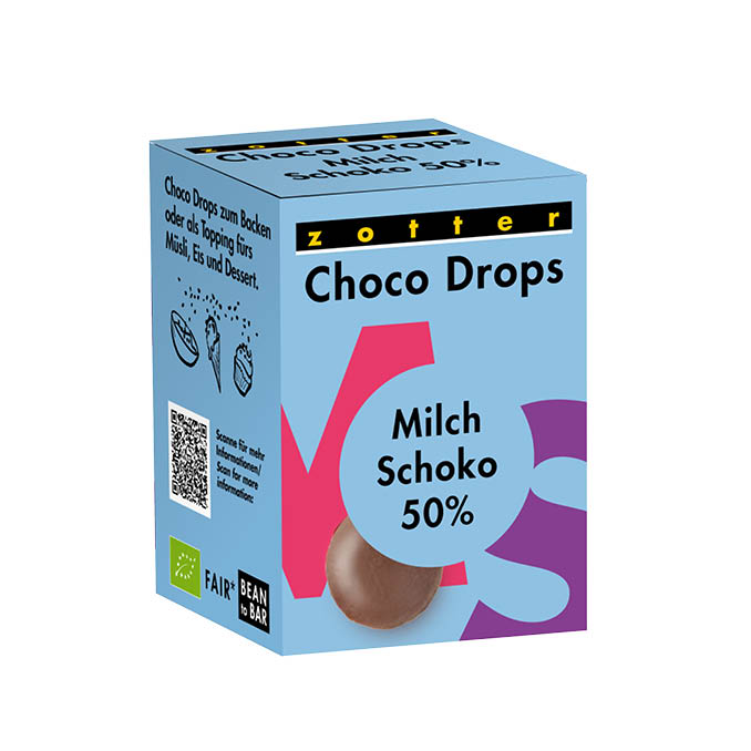 Choco Drops - Milchschoko 50% (100g)