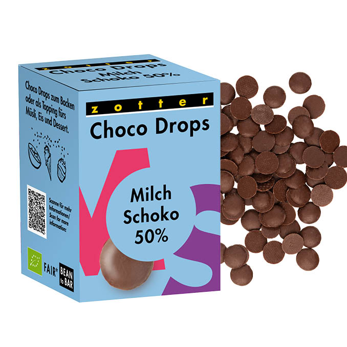 Choco Drops - Milchschoko 50% (100g)