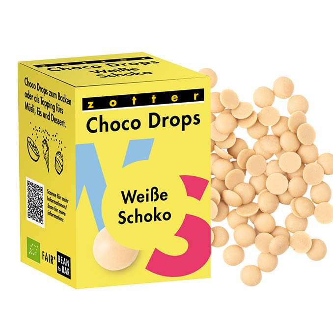 Choco Drops - White Choco (100g)