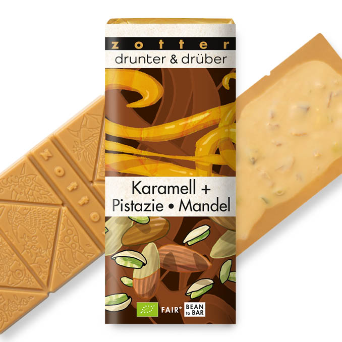 Caramel + Pistachio • Almond
