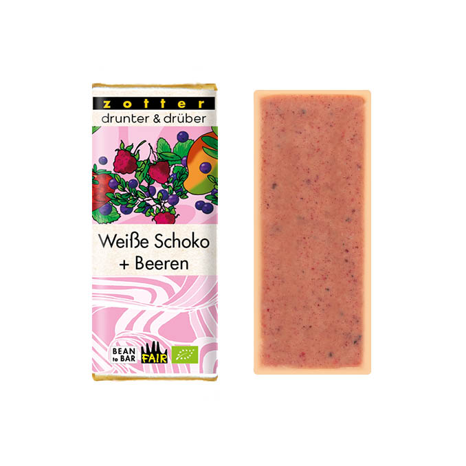 Weiße Schoko + Beeren (8,5g)