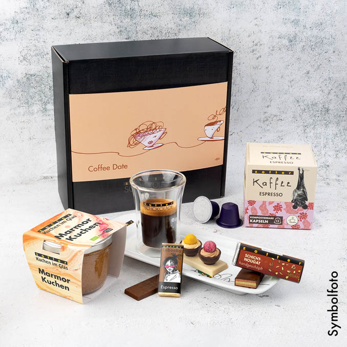 Coffee Date Motto-Box